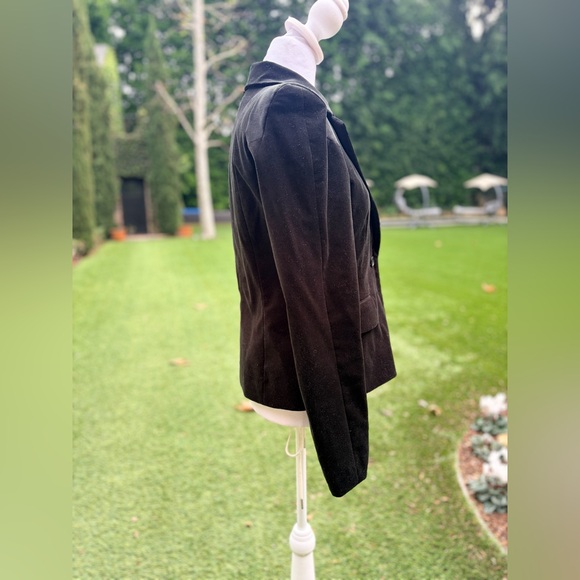 Zara Tailored Velvet Blazer ZW Collection - Picture 8 of 9